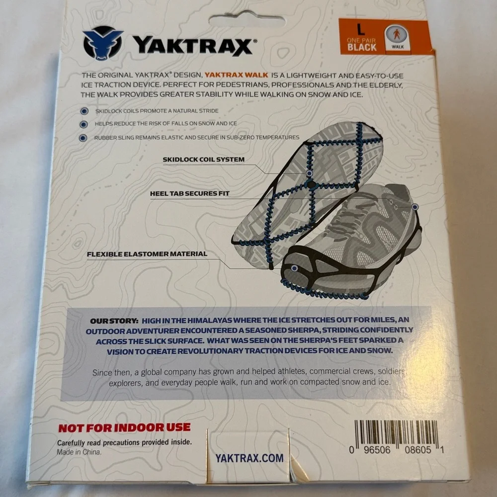 Yaktrax enhance your